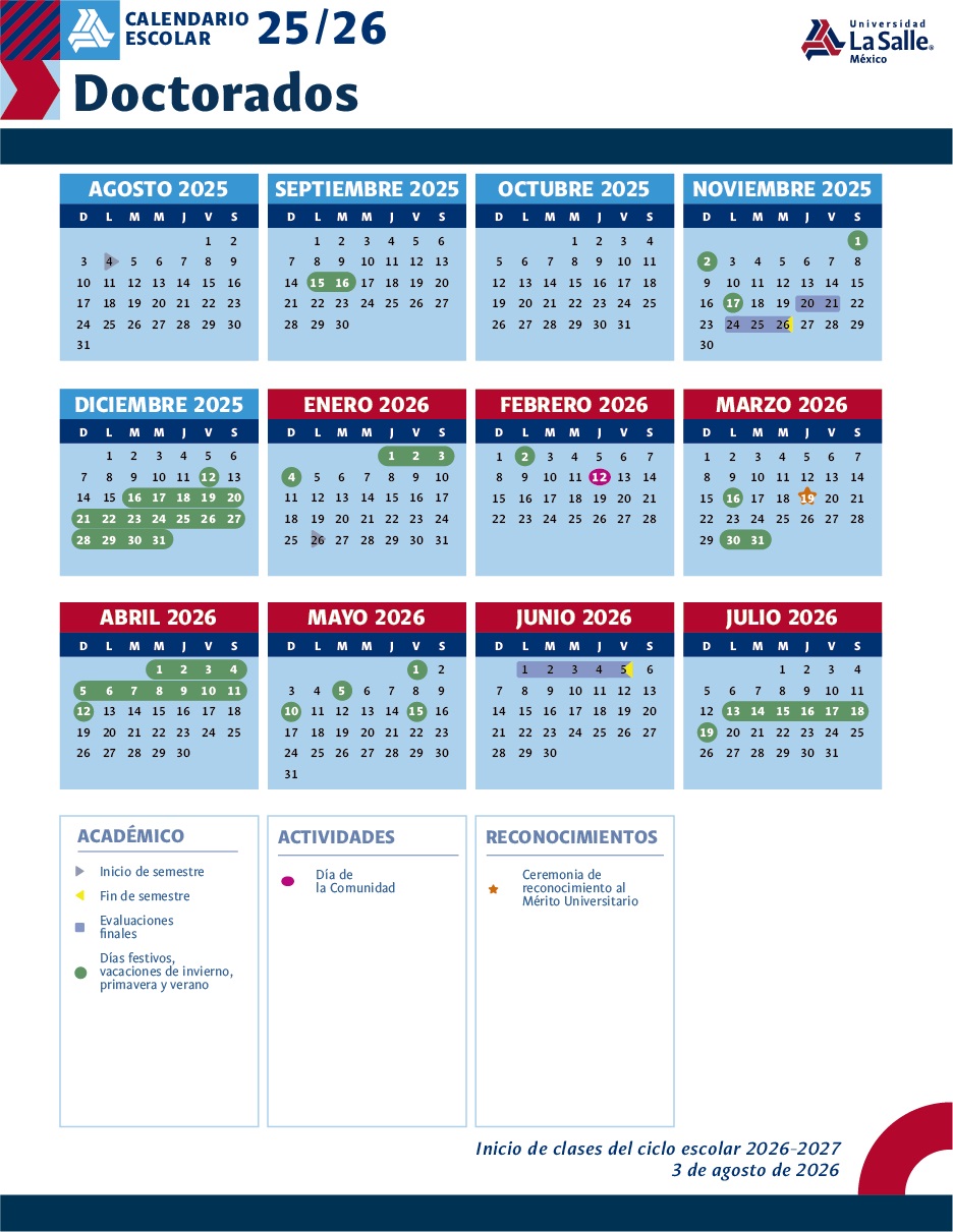 Calendario General