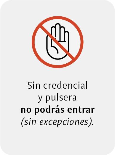 No se permite el acceso sin credencial